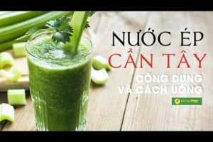 Nước ép cần tây: Bảo quản & thời điểm uống lý tưởng?