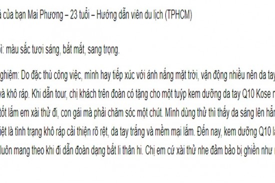 Kem dưỡng da tay Kose Coen Rich Q10 Nhật Bản: Hiệu quả thật sự?