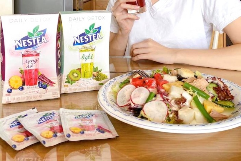 Trà Daily Detox Nestea: Giải pháp detox hiệu quả?