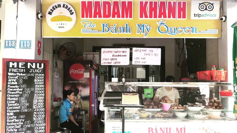 Bánh mì Madam Khánh