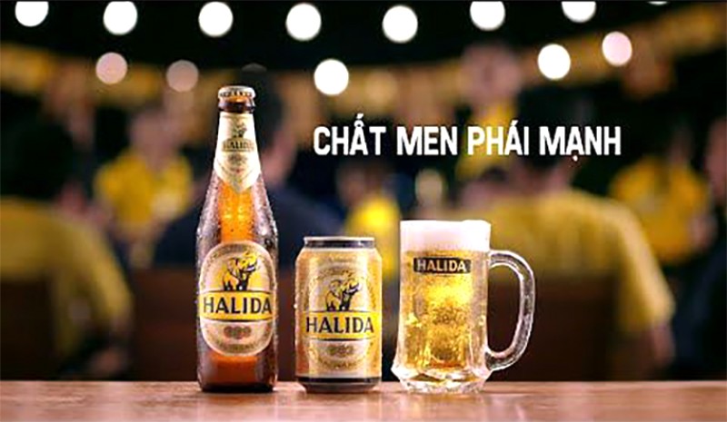 Bia Halida - Chất men phái mạnh