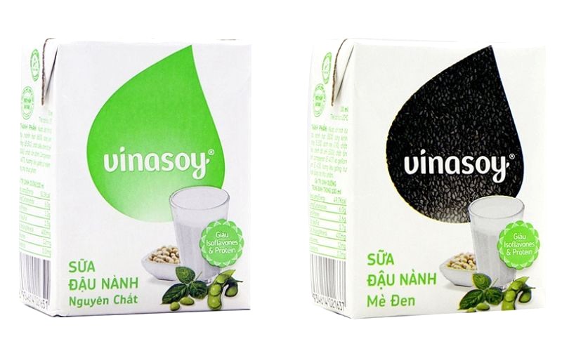 Sữa đậu nành Vinasoy: giá, đặc điểm từng loại