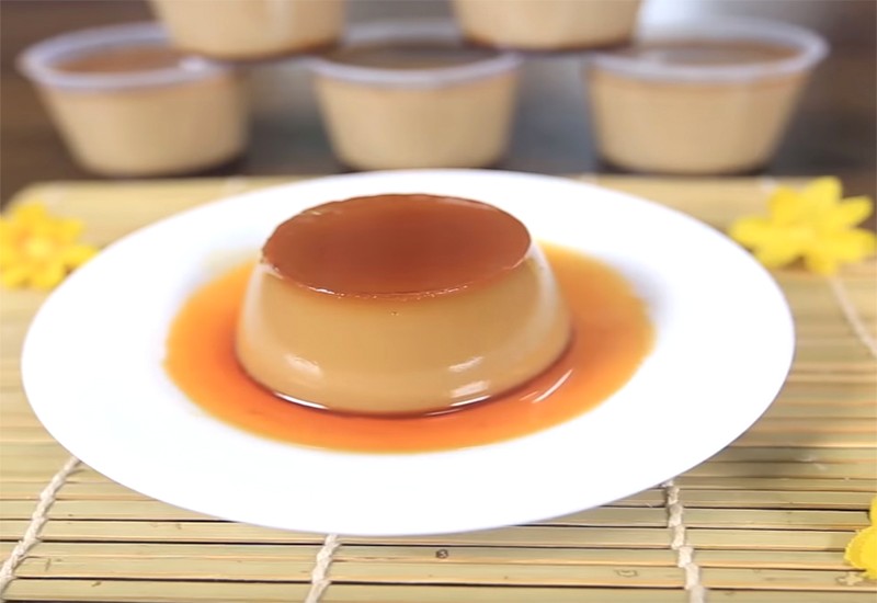 Bánh flan cà phê