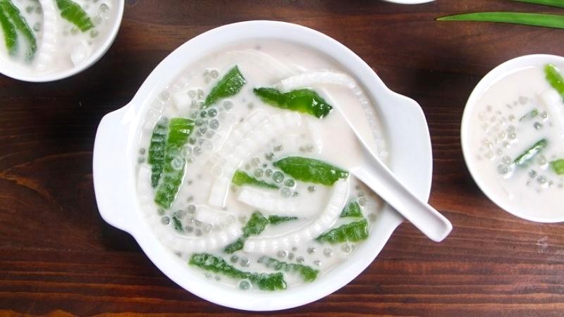 Chè dừa non