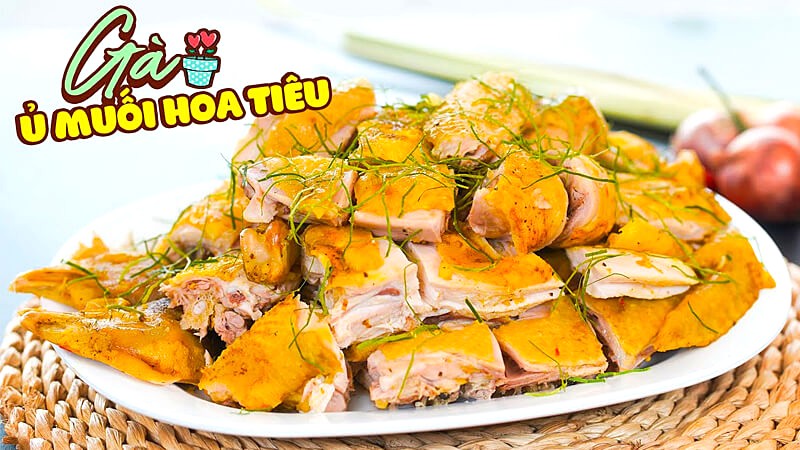 Gà ủ muối hoa tiêu