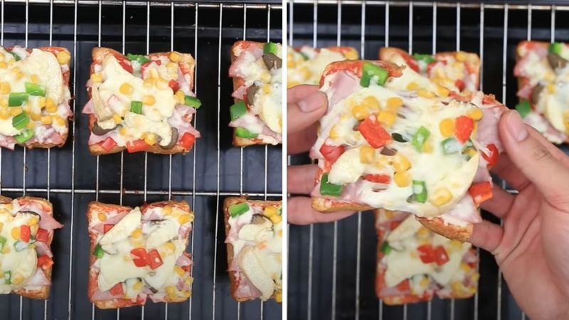 Cách làm pizza sandwich