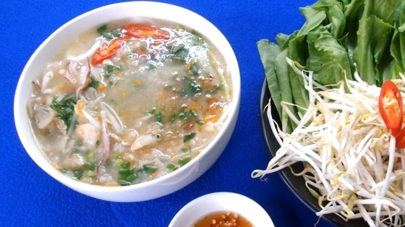 Cháo hải sản thơm ngon, bổ dưỡng cho cả nhà