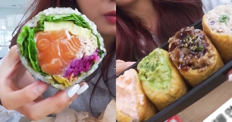 Burrito (trái) & Yubuchobap (phải): 2 món hot trend