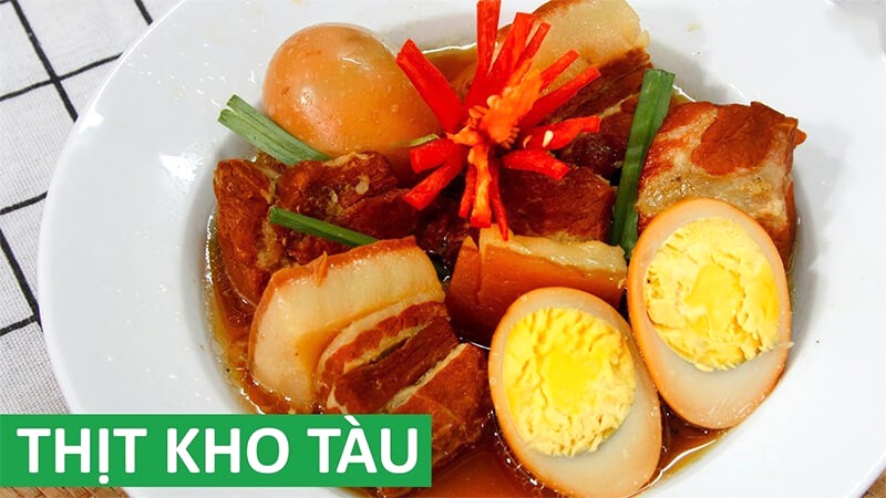 Thịt kho tàu đậm kiểu Nam Bộ