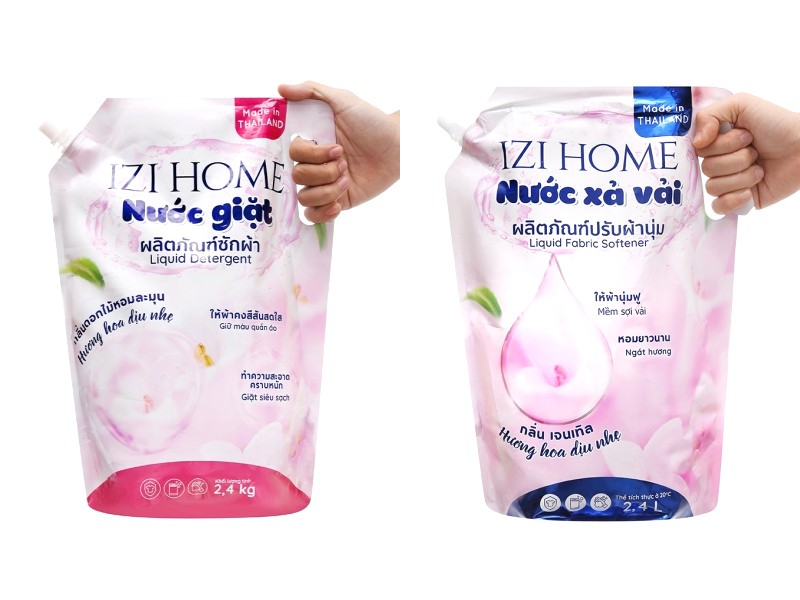 Nước xả vải IZI HOME có nhiều mùi thơm, bạn thích mùi gì?