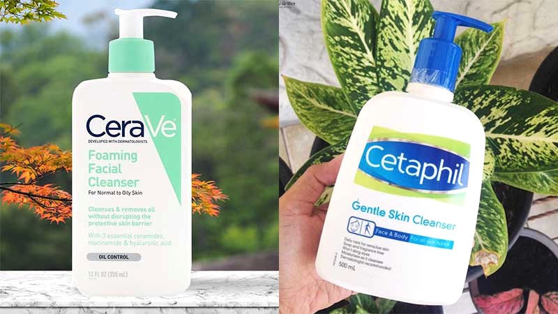 Cerave vs Cetaphil: Sữa rửa mặt nào phù hợp?