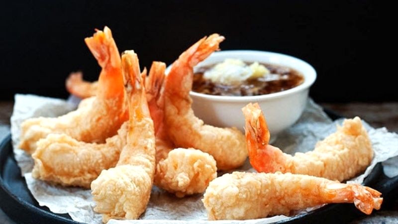 Bí mật tôm sú Tempura ngon chuẩn vị.