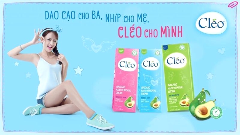 Kem tẩy lông Cléo