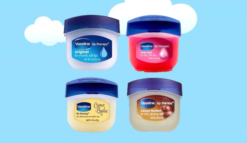 Các sản phẩm dưỡng môi của vaseline