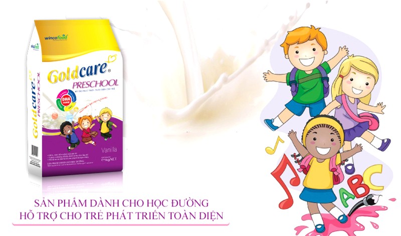 Sữa bột Goldcare Preschool