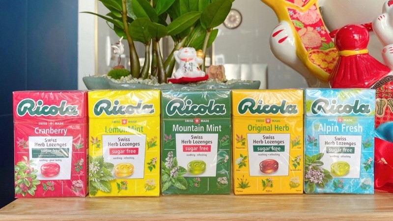 Kẹo ho thảo mộc Ricola