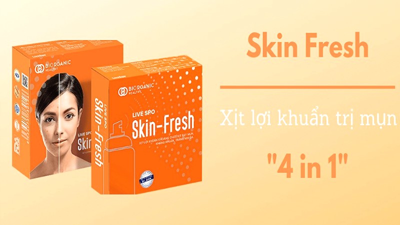 Xịt trị mụn Skin Fresh