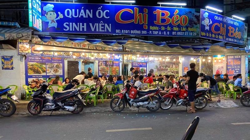 Quán Ốc Sinh Viên Chị Béo