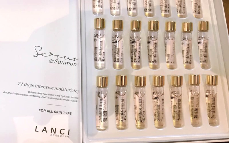 Serum trị sẹo rỗ Cá Hồi Lanci