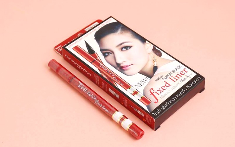 Kẻ mắt Mistine Super Black Fixed Liner