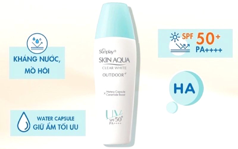 Kem chống nắng Sunplay Skin Aqua Outdoor SPF 50+/PA++++