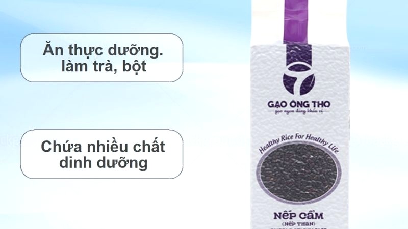 Gạo nếp cẩm chính hãng, giá tốt?