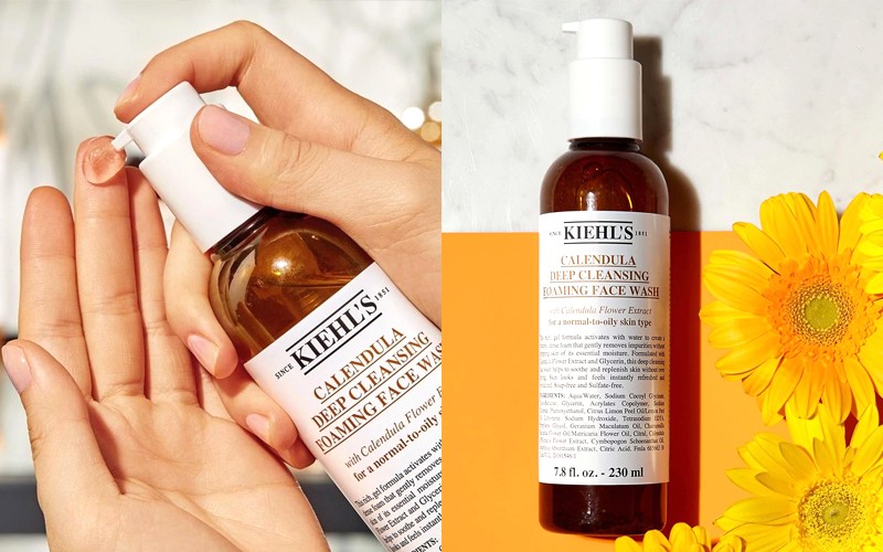 Sữa rửa mặt Kiehl's Calendula