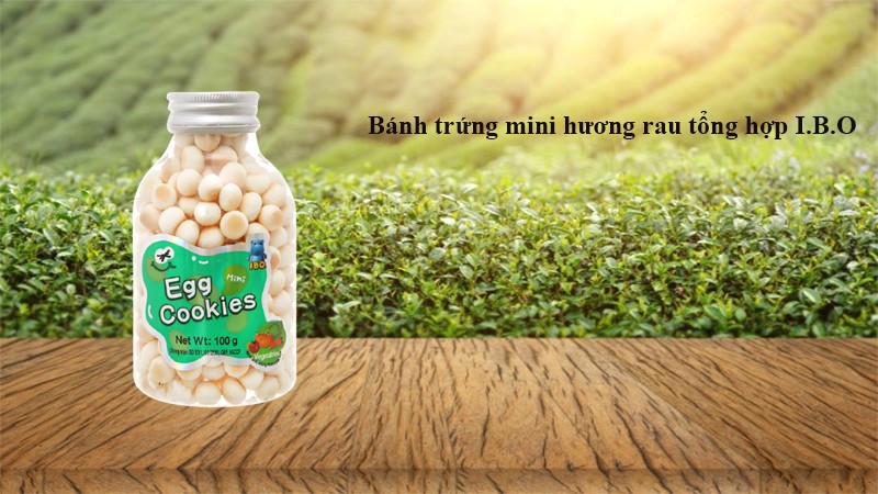 Bánh Trứng Rau Củ I.B.O