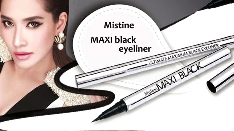 Kẻ mắt nước Maxi Black Mistine