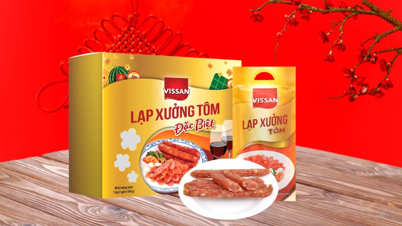 Lạp xưởng tôm Vissan