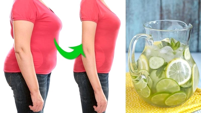 Nước detox giảm mỡ bụng, eo thon đón Tết.