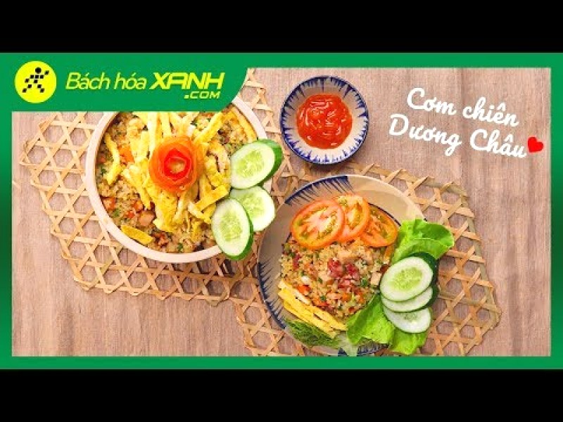 Bí quyết cơm chiên Dương Châu giòn ngon, đơn giản tại nhà.