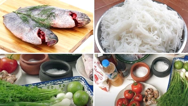 Bún cá rô đồng thơm ngon, hết tanh