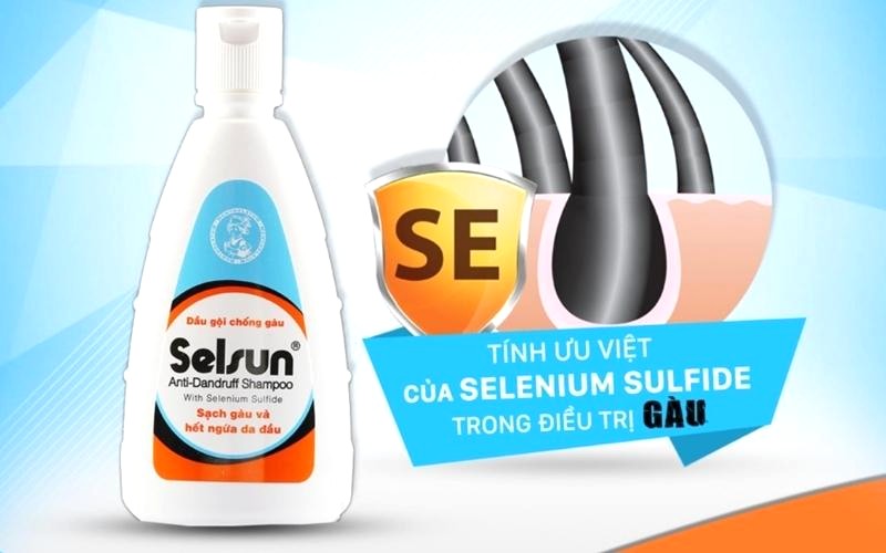 Selsun - Dầu gội trị gàu