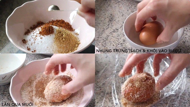 Cách làm trứng muối khô