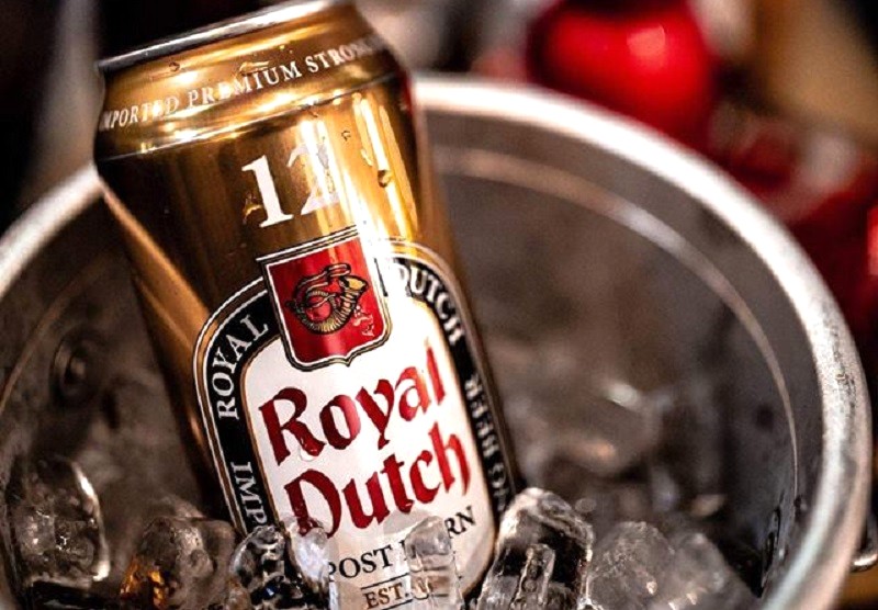 Độ cồn bia Royal Dutch?