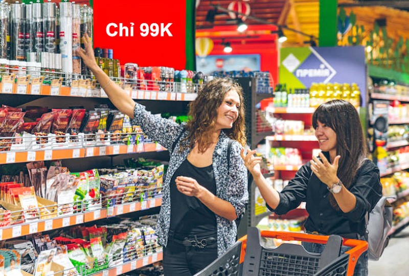 Bí mật siêu thị: Chiêu dụ khách hàng mua sắm.