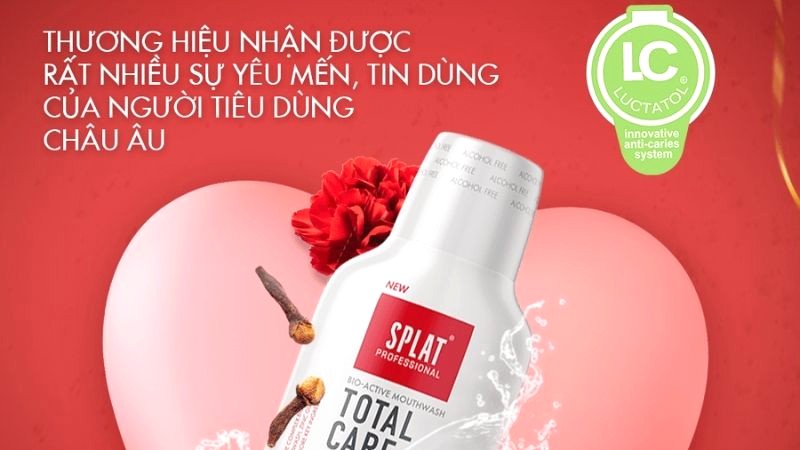 Tìm hiểu về nước súc miệng Splat