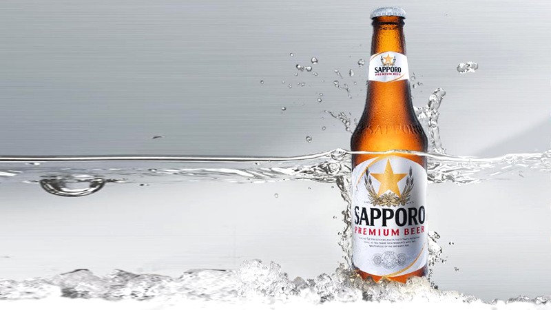 Bia chai Sapporo Premium