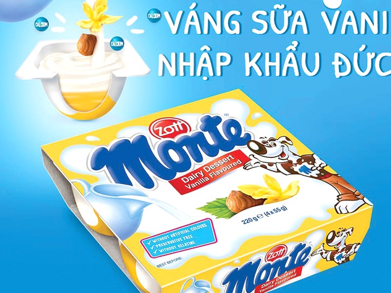 Váng sữa Monte có tốt không?