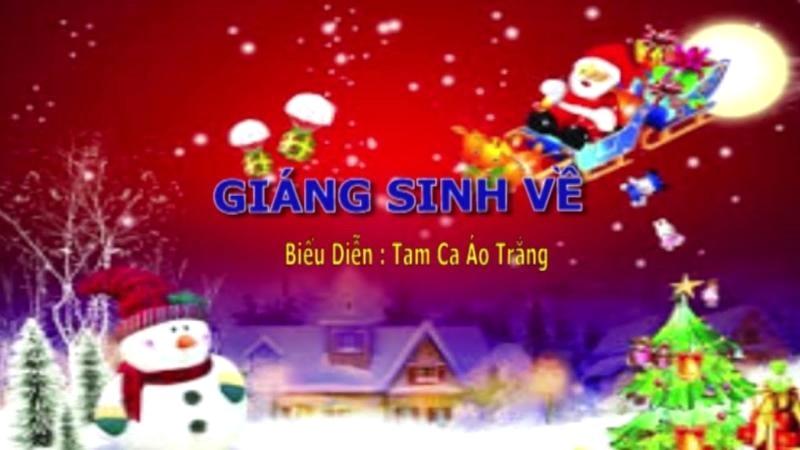 Giáng sinh về - Tam ca Áo Trắng