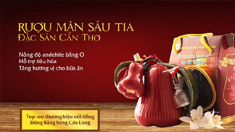 Rượu mận Sáu Tia