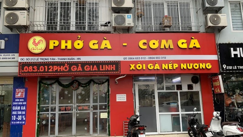 Phở gà Gia Linh