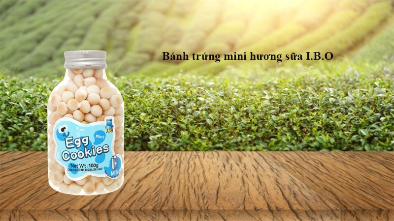 Bánh trứng mini hương sữa I.B.O