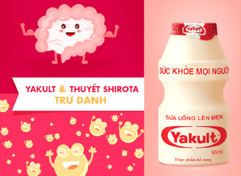 Lợi ích Yakult cho sức khỏe