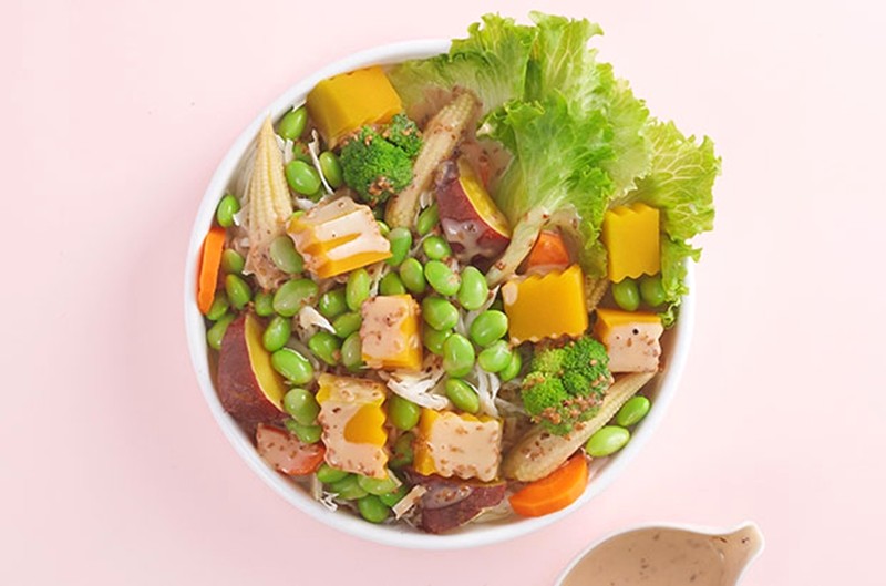 Salad bí đỏ đậu nành