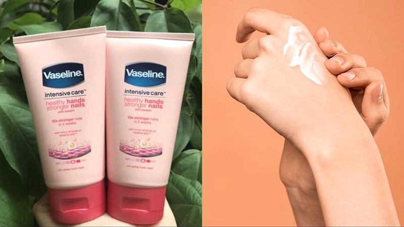 kem dưỡng ẩm da tay Vaseline