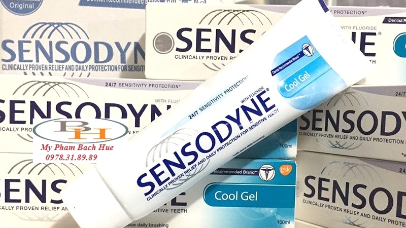 Kem đánh răng Sensodyne Cool gel