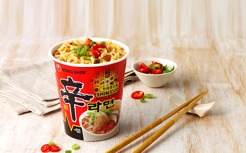 Mì ly cay Nongshim Shin Cup 68g