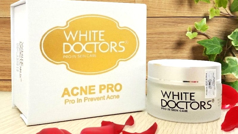 Kem trị mụn đầu đen White Doctor Acne Pro